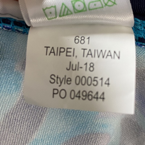 Lilly Pulitzer Luxletic Blue Coral Floral Print Leggings XS Style 000514 Womens - Picture 11 of 11